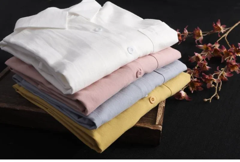 Korean Fashion White Shirt Women 2023 Spring Summer Loose Breathable Midi Shirt and Blouse Lady Simple Solid Color Long Shirts