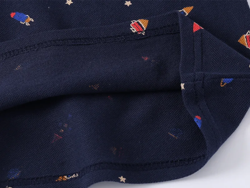Fashion Kids Boys Polo Shirts Luxury Stand Collar Sport Children Boy Clothes Summer T Shirt Soft Breathable Cotton Toddler Polos