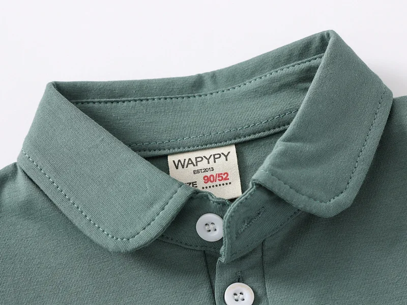 Fashion Kids Boys Polo Shirts Luxury Stand Collar Sport Children Boy Clothes Summer T Shirt Soft Breathable Cotton Toddler Polos