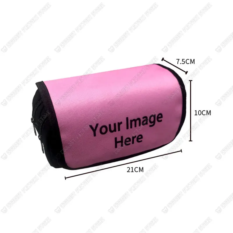 Anime Attack on Titan Cosmetic Case Shingeki No Kyojin Pen Bag Levi Eren Pencil Bag Pencil Box Brush Holder School Cases