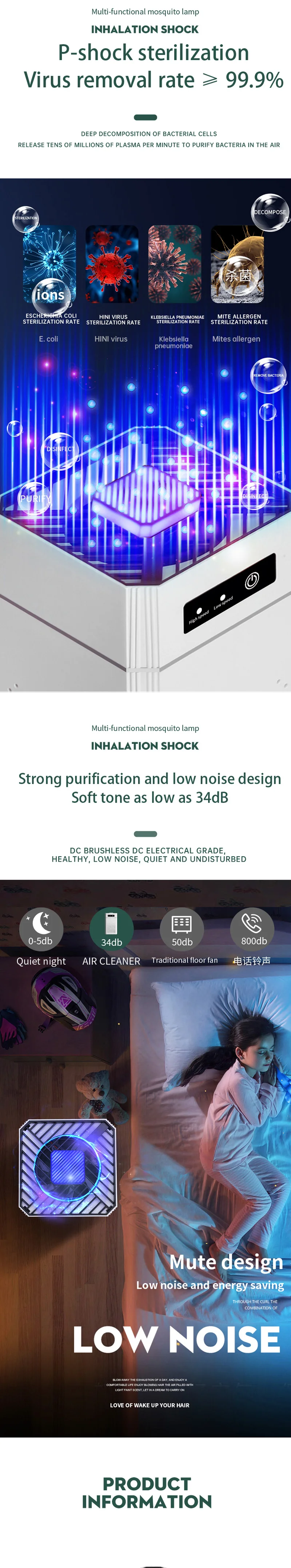 Air Purifier Hepa Negative Ion Formaldehyde Pet Hair Dust Smog Air Purifier Large Room Odor Removal Air Cleaner For Dust