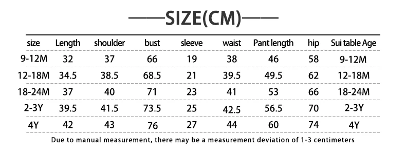 Newborn Spring Autumn 2PCS Baby 0-4Y Cotton Thick Long Sleeves+Pants Bear Boys Girls Printed Clothes Warmth Set Children