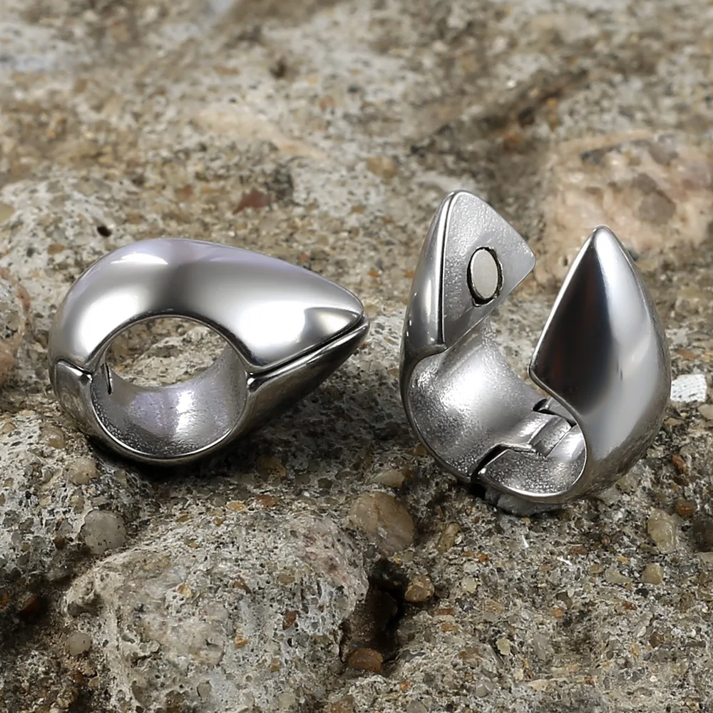 Twolobes 2PCS 316 Stainless Steel Water Drop Ear Weights Hangers Gauges Tunnels Expansions Piercing Women Body Jewelry New