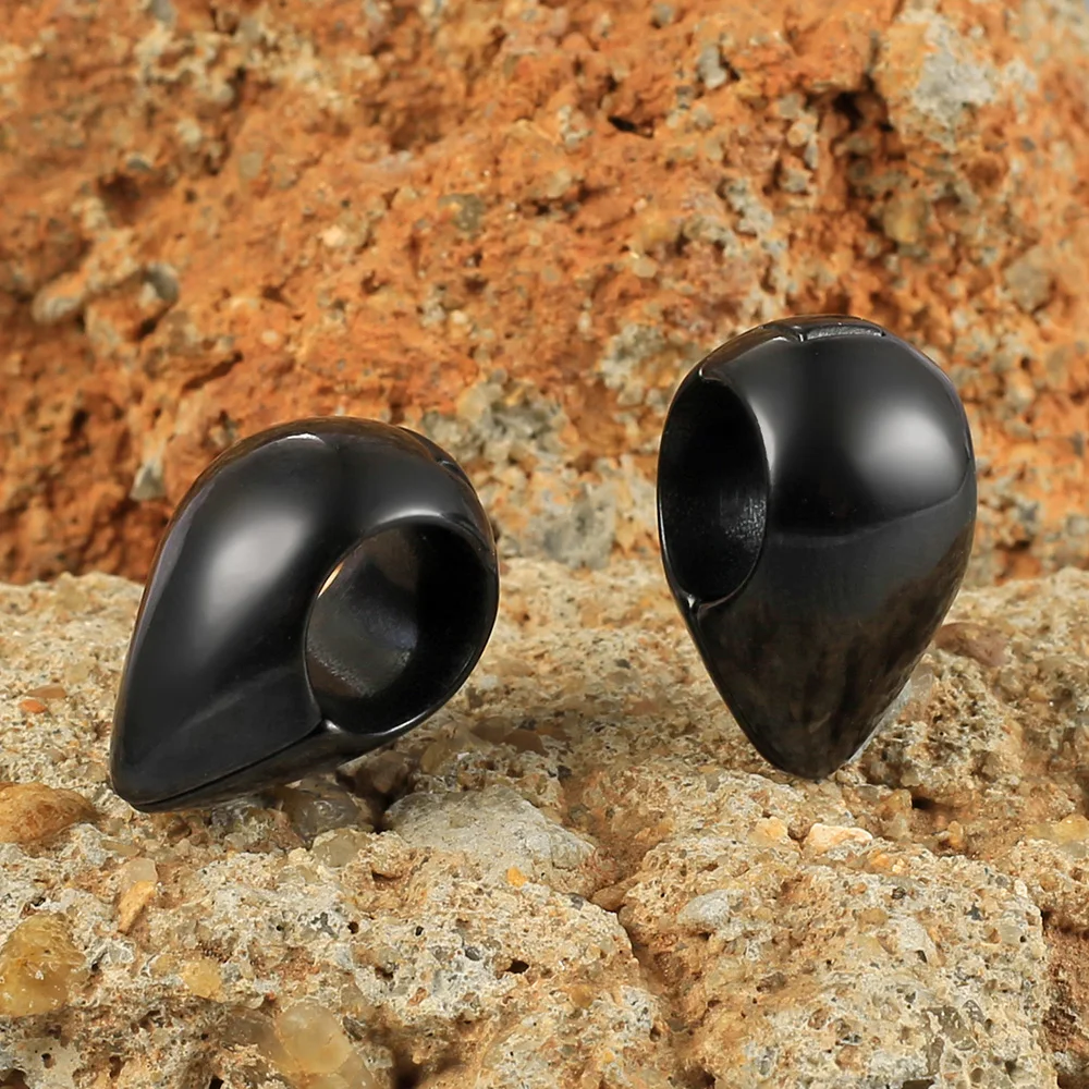 Twolobes 2PCS 316 Stainless Steel Water Drop Ear Weights Hangers Gauges Tunnels Expansions Piercing Women Body Jewelry New