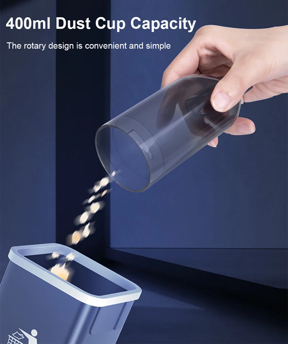Car Vacuum Cleaner 95000PA Strong Suction Wireless Vacuum Cleaner for Car Home 2in1 Handheld Portable Vacuum Cleaner Blower