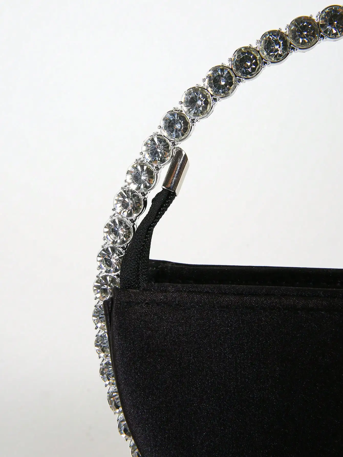 Elegant Rhinestone Novelty Bag, Classic Banquet Clutch Purse, Women's Formal Evening Handbag For Party Wedding