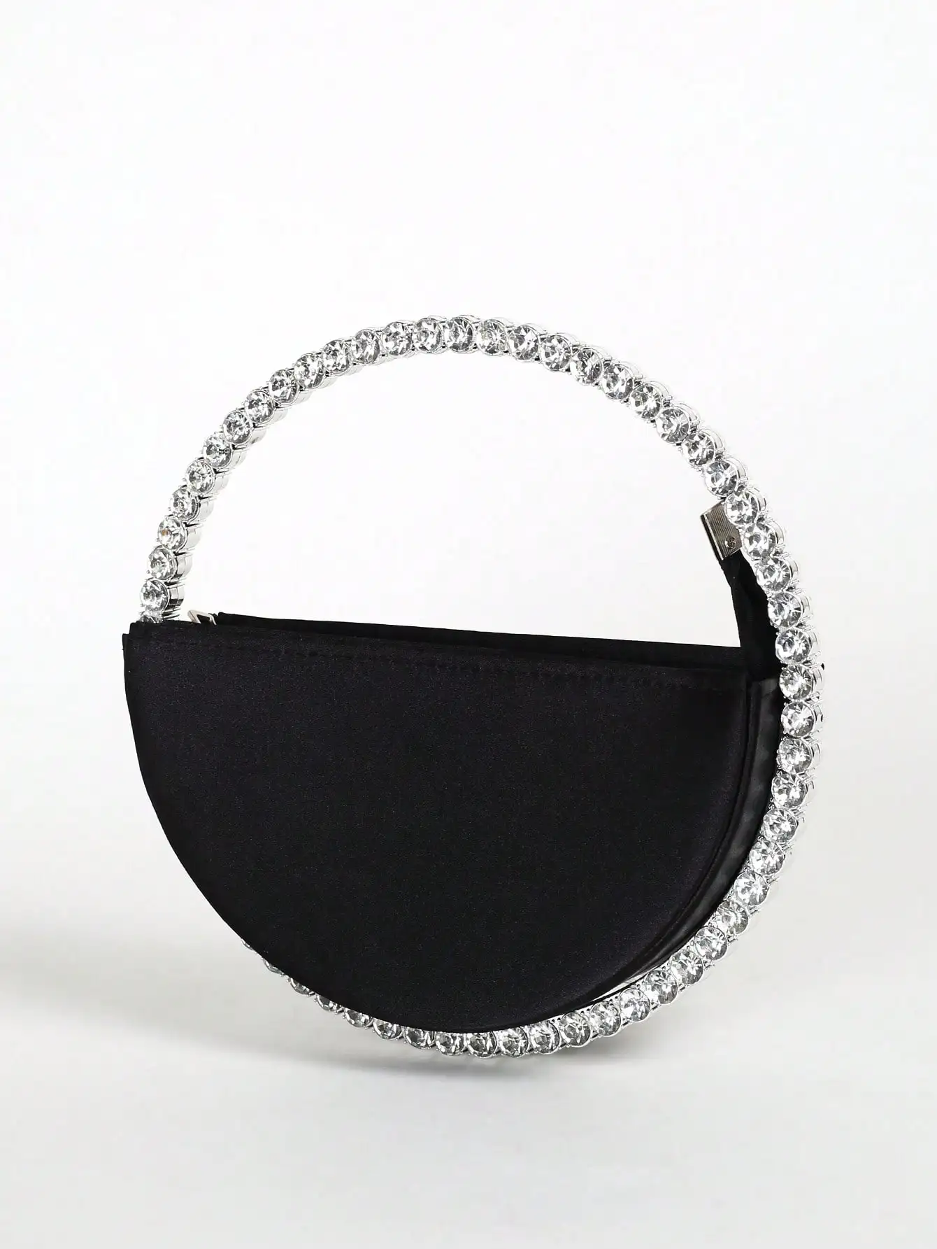 Elegant Rhinestone Novelty Bag, Classic Banquet Clutch Purse, Women's Formal Evening Handbag For Party Wedding