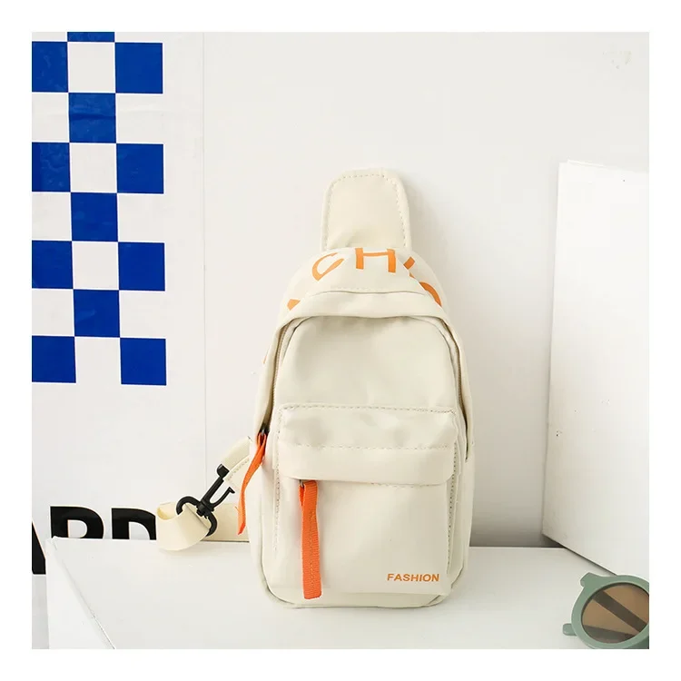 Chest Bag for Kids Little Boy Play Travel Collection Simple Casual Shoulder Crossbody Bag Boys and Girls Coin Purse Backpack
