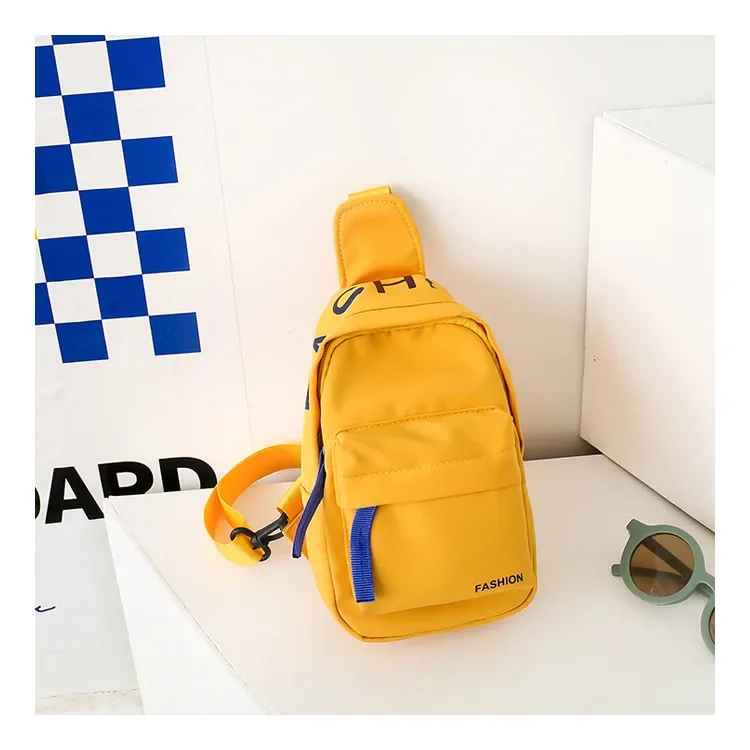 Chest Bag for Kids Little Boy Play Travel Collection Simple Casual Shoulder Crossbody Bag Boys and Girls Coin Purse Backpack