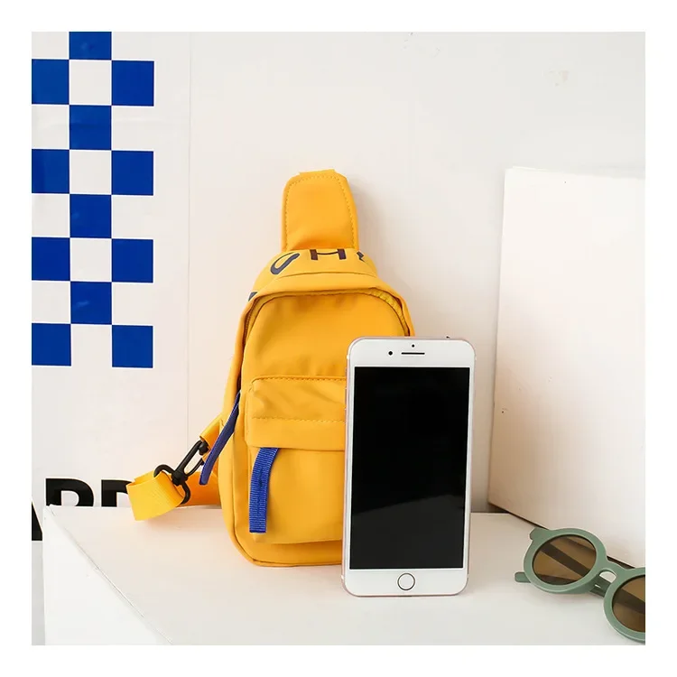 Chest Bag for Kids Little Boy Play Travel Collection Simple Casual Shoulder Crossbody Bag Boys and Girls Coin Purse Backpack