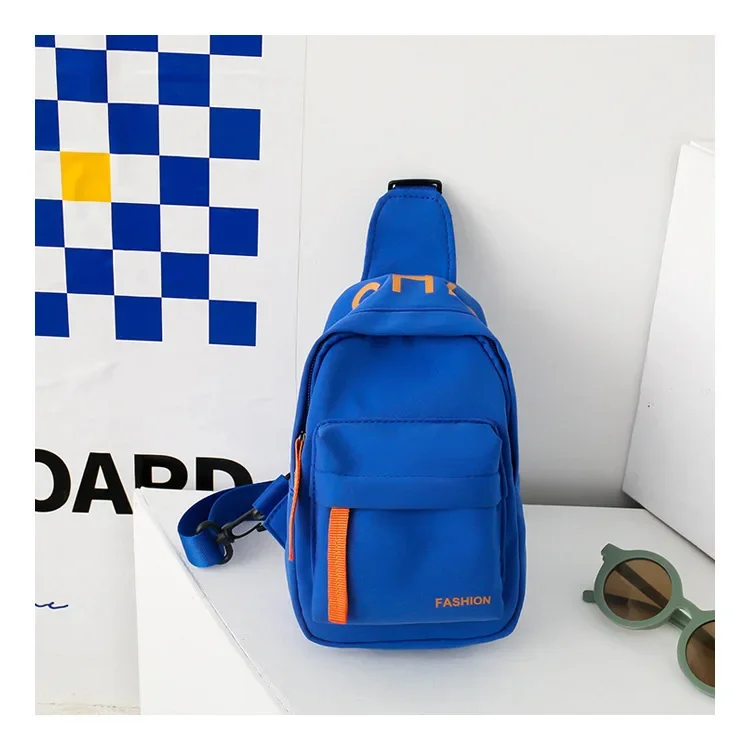 Chest Bag for Kids Little Boy Play Travel Collection Simple Casual Shoulder Crossbody Bag Boys and Girls Coin Purse Backpack