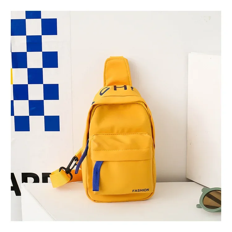 Chest Bag for Kids Little Boy Play Travel Collection Simple Casual Shoulder Crossbody Bag Boys and Girls Coin Purse Backpack