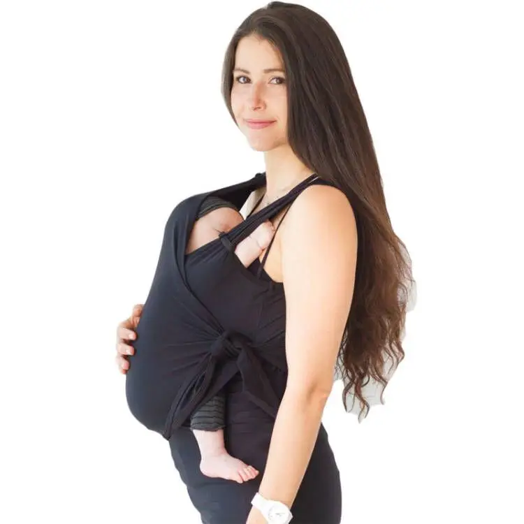 Summer Parent-Child Clothing Multifunction Kangaroo Dad Kangaroo Mom Comfort T-Shirt Vest Hold Baby Clothes Women's Clothing