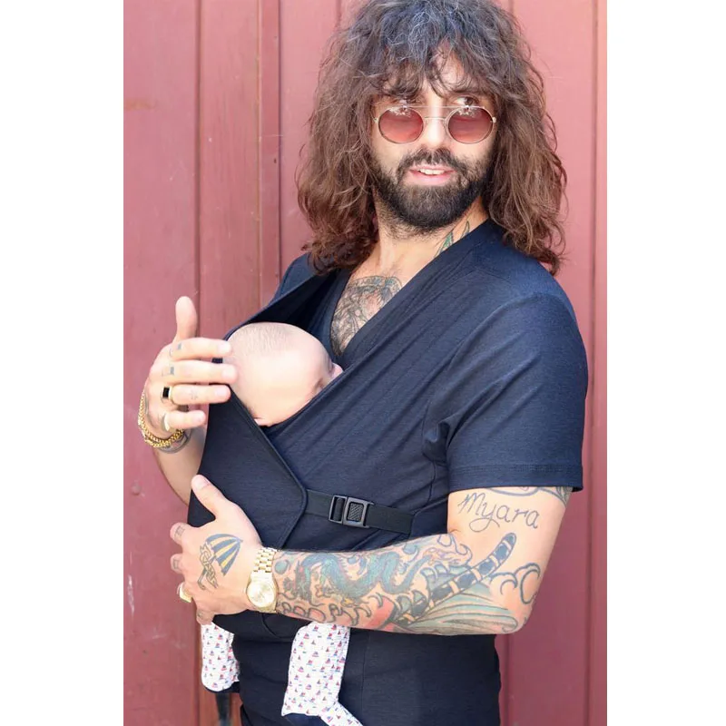 Summer Parent-Child Clothing Multifunction Kangaroo Dad Kangaroo Mom Comfort T-Shirt Vest Hold Baby Clothes Women's Clothing