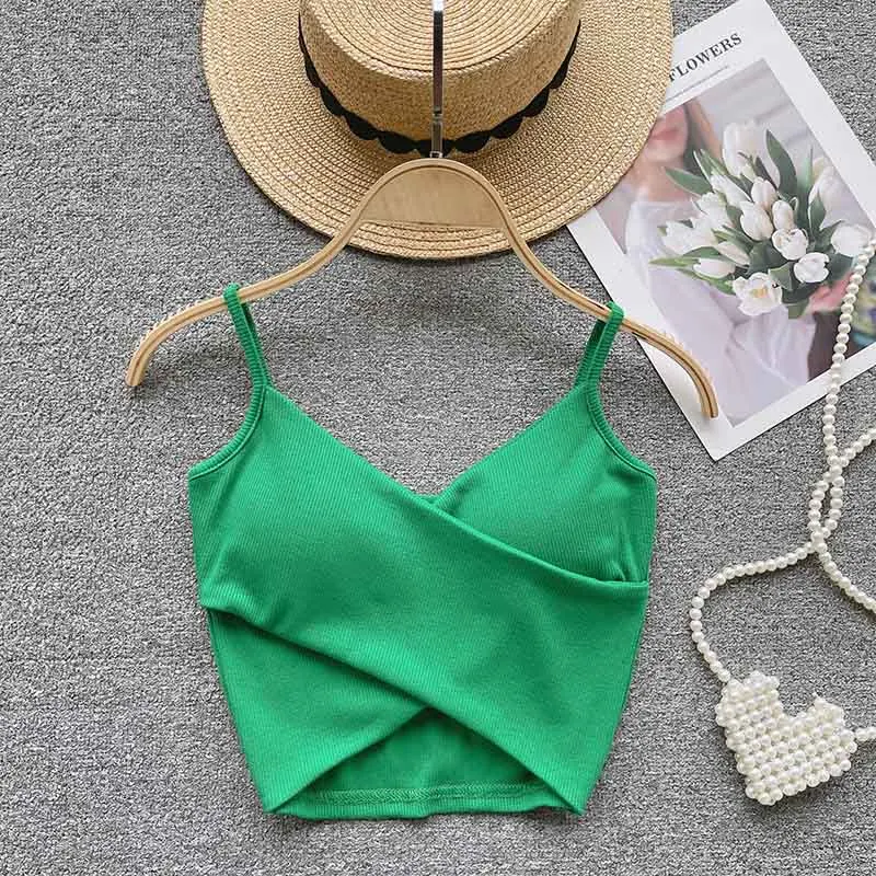 Irregular Casual Sport Camisole Women Strap Design Solid Fashion 2025 Y2K Elegant Ladies Chic Slim Tank Tops