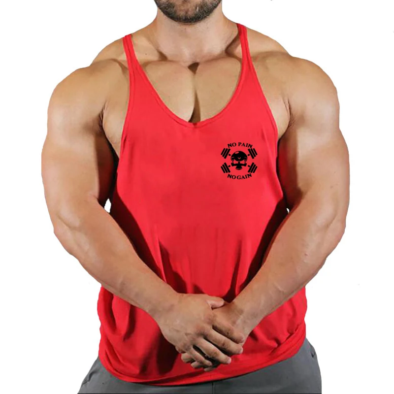 Gym Vest Fitness Shirt Muscle Man Singlet Men Tank Tops Stringer Sleeveless Sweatshirt Men's Singlets Top for Fitness Clothing