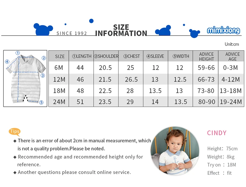 Newborn Baby Rompers Summer Infant Kids Boys Turtle Neck Short Sleeve Sunsuits One Piece Toddler Cotton Sunsuits Child Playsuits