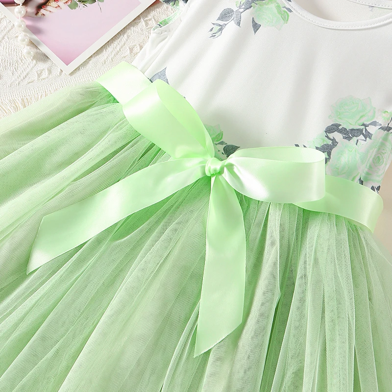 Girls' Casual Dress Princess Dress Gorgeous Dress Christmas Birthday Party Wedding Daily Casual Dress Age 3-8 Years Old
