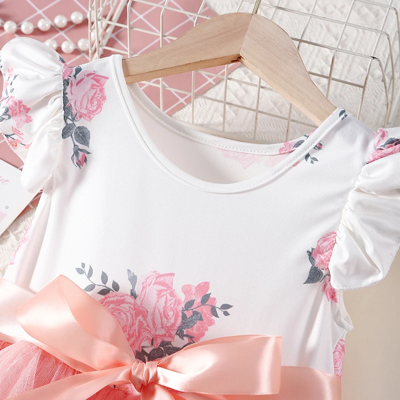 Girls' Casual Dress Princess Dress Gorgeous Dress Christmas Birthday Party Wedding Daily Casual Dress Age 3-8 Years Old