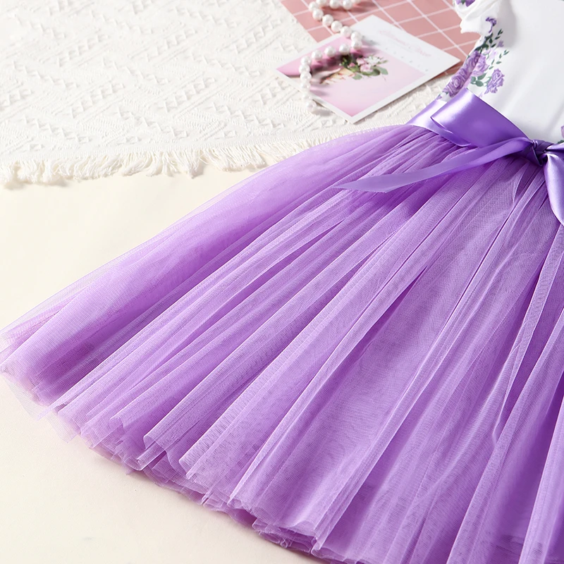 Girls' Casual Dress Princess Dress Gorgeous Dress Christmas Birthday Party Wedding Daily Casual Dress Age 3-8 Years Old