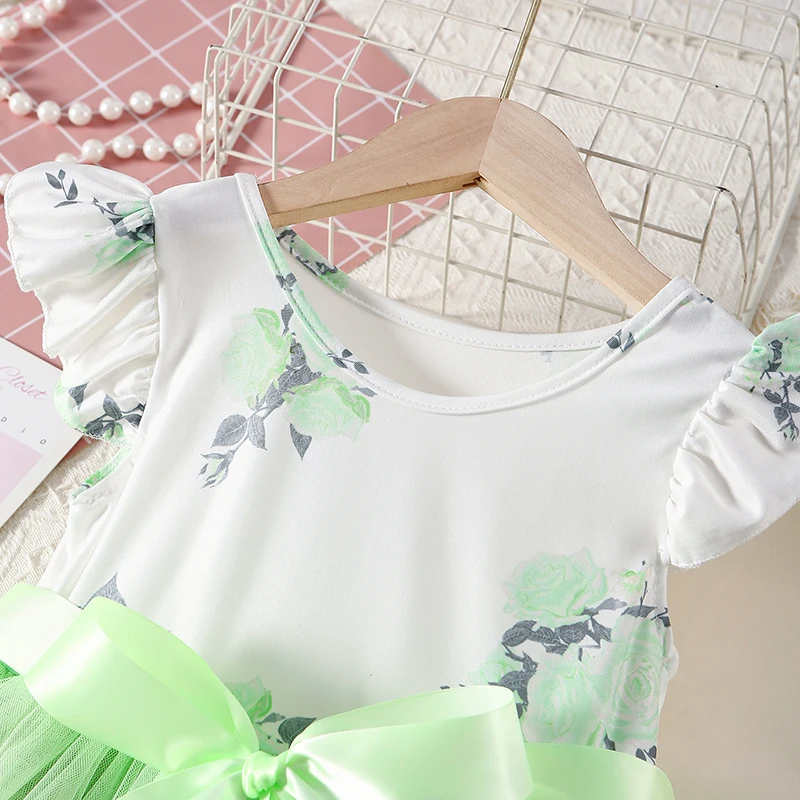 Girls' Casual Dress Princess Dress Gorgeous Dress Christmas Birthday Party Wedding Daily Casual Dress Age 3-8 Years Old