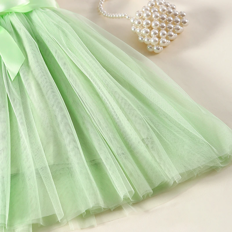Girls' Casual Dress Princess Dress Gorgeous Dress Christmas Birthday Party Wedding Daily Casual Dress Age 3-8 Years Old
