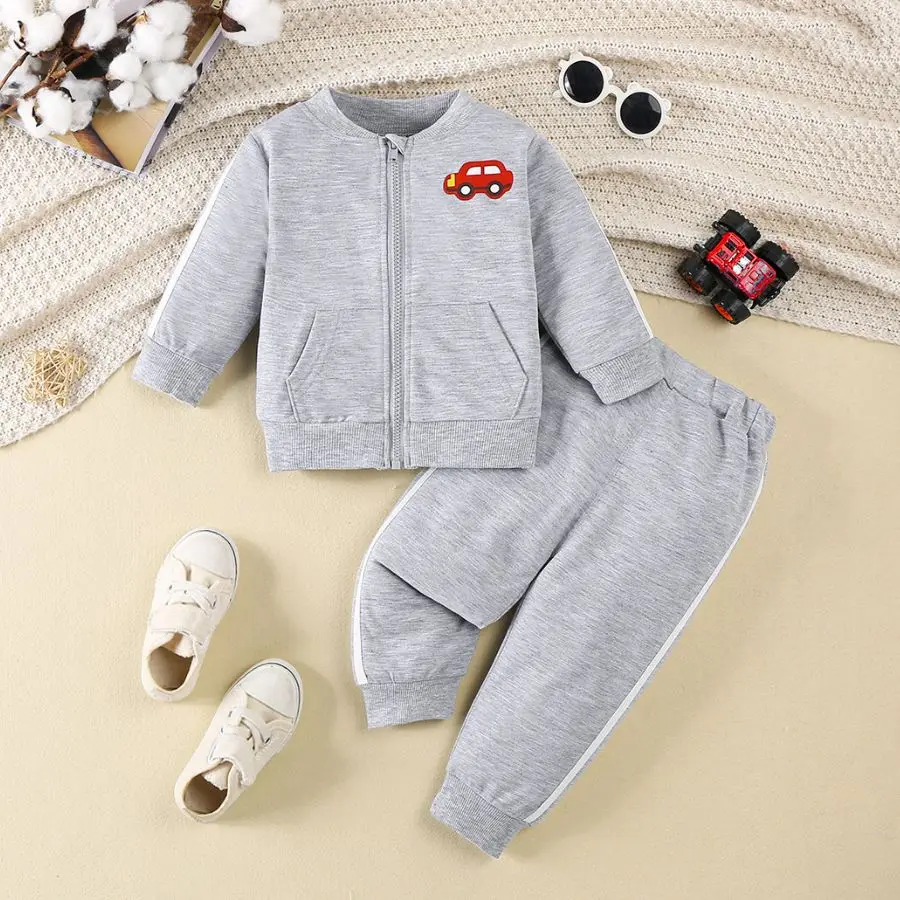 Boys Coral Fleece Pajama Sets Plus Velvet Thick Flannel Homewear Children Winter Warm Sleepwear Suit 2Pcs Girls Pantsuit