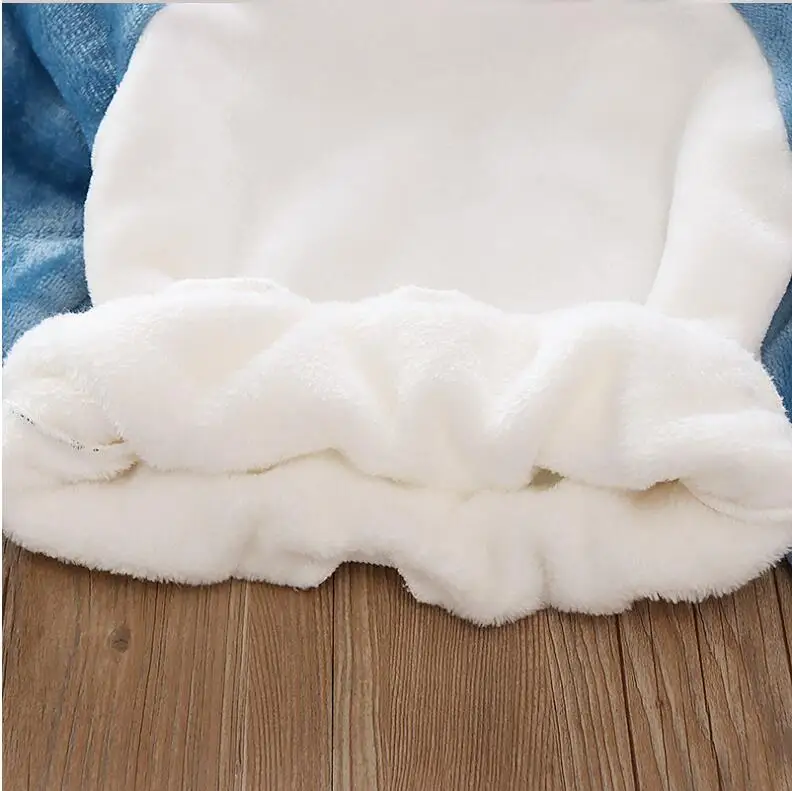 Boys Coral Fleece Pajama Sets Plus Velvet Thick Flannel Homewear Children Winter Warm Sleepwear Suit 2Pcs Girls Pantsuit