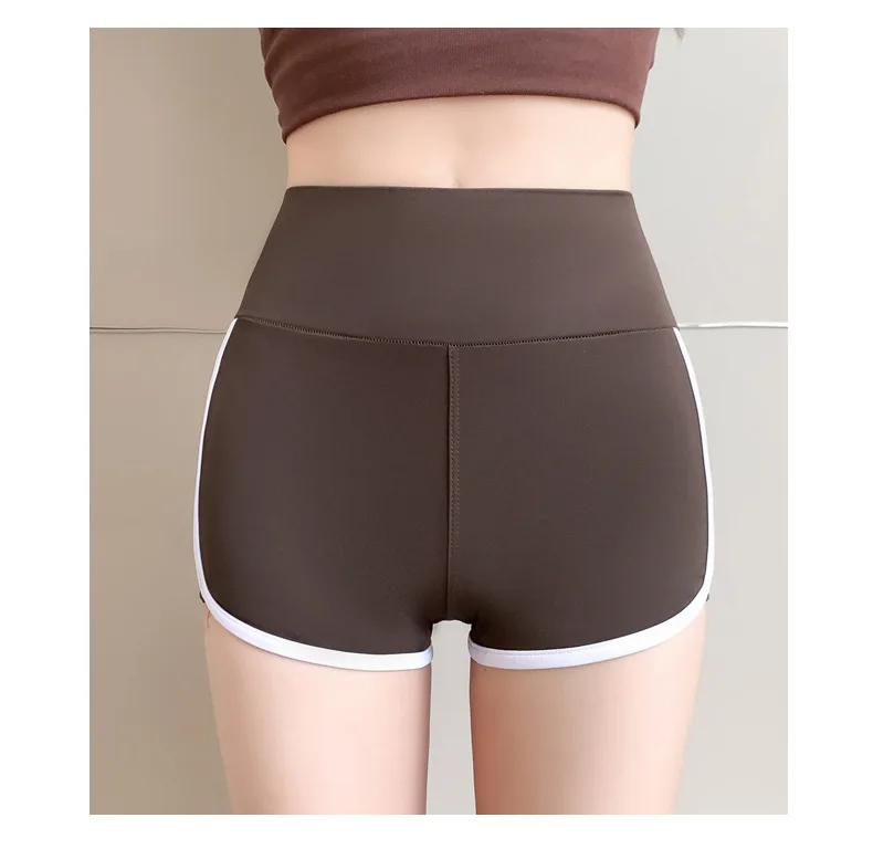 Running Shorts Women's Summer Thin Leggings Safety Pants Women's Ice Silk Shorts Yoga Pants Cycling Shorts Sexy Butt Lift