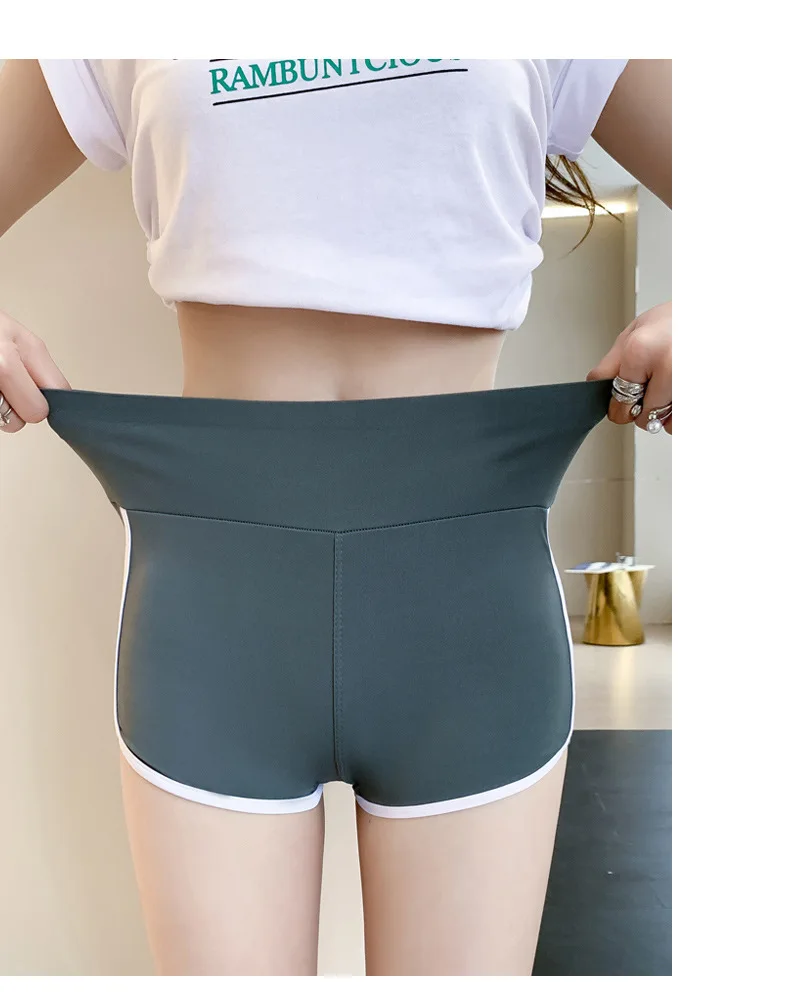 Running Shorts Women's Summer Thin Leggings Safety Pants Women's Ice Silk Shorts Yoga Pants Cycling Shorts Sexy Butt Lift