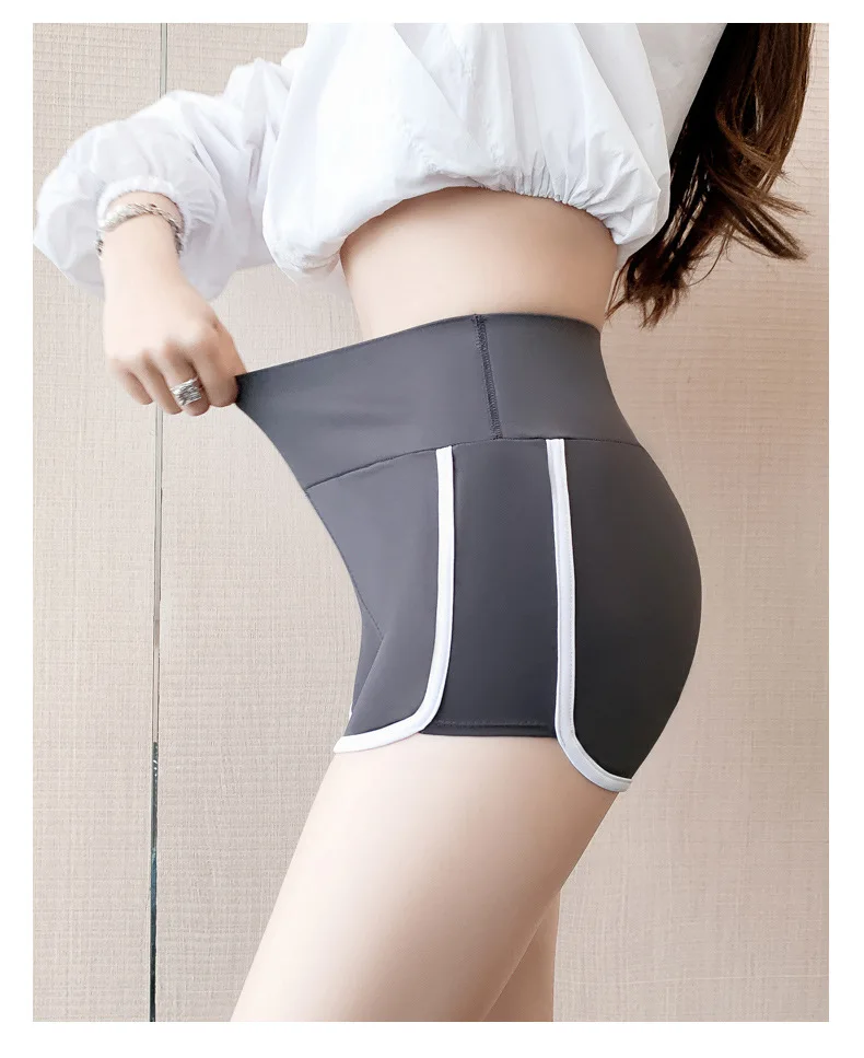 Running Shorts Women's Summer Thin Leggings Safety Pants Women's Ice Silk Shorts Yoga Pants Cycling Shorts Sexy Butt Lift