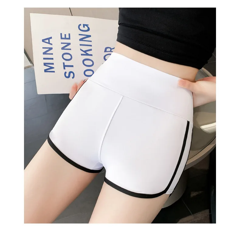 Running Shorts Women's Summer Thin Leggings Safety Pants Women's Ice Silk Shorts Yoga Pants Cycling Shorts Sexy Butt Lift