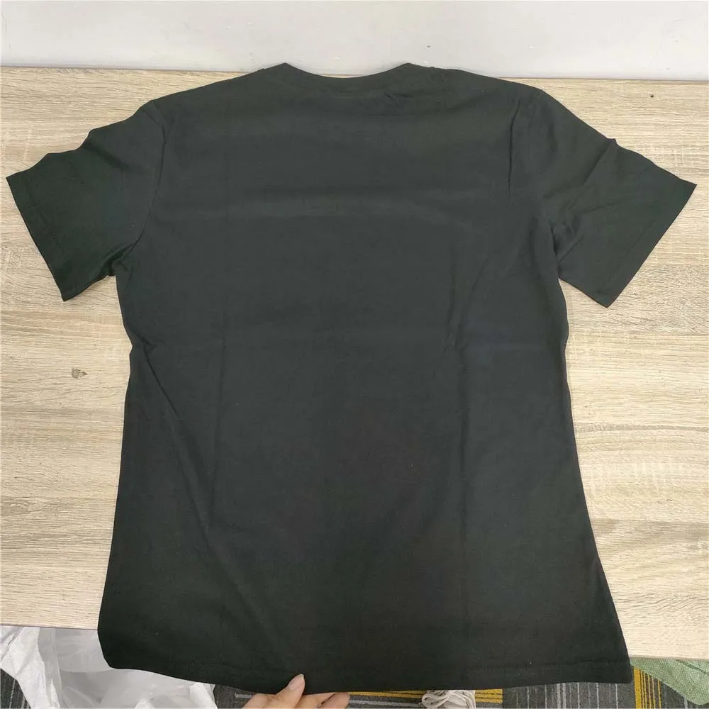 CLOOCL Animal T-Shirt Fashion Brand Summer Pocket Cat Stickers Printed T-shirts Mens Women Shirts Hip Hop Tops Funny Cotton Tees