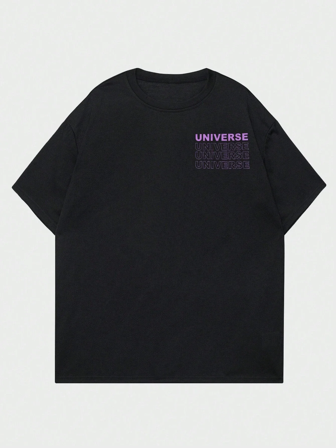 The Secret Of The Big Bang In The Universe Men T Shirts Summer Cotton T-Shirts Breathable Loose Clothes Hip Hop Street Tees