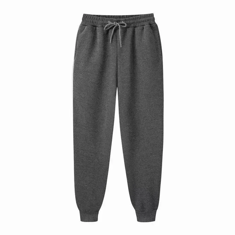 Men's Casual Sweatpants Running Sports Pants Workout Gym Jogging Long Pants Women Loose Drawstring Trousers Fashion 11 Colors