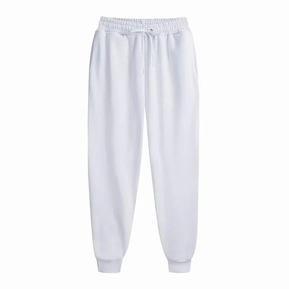 Men's Casual Sweatpants Running Sports Pants Workout Gym Jogging Long Pants Women Loose Drawstring Trousers Fashion 11 Colors