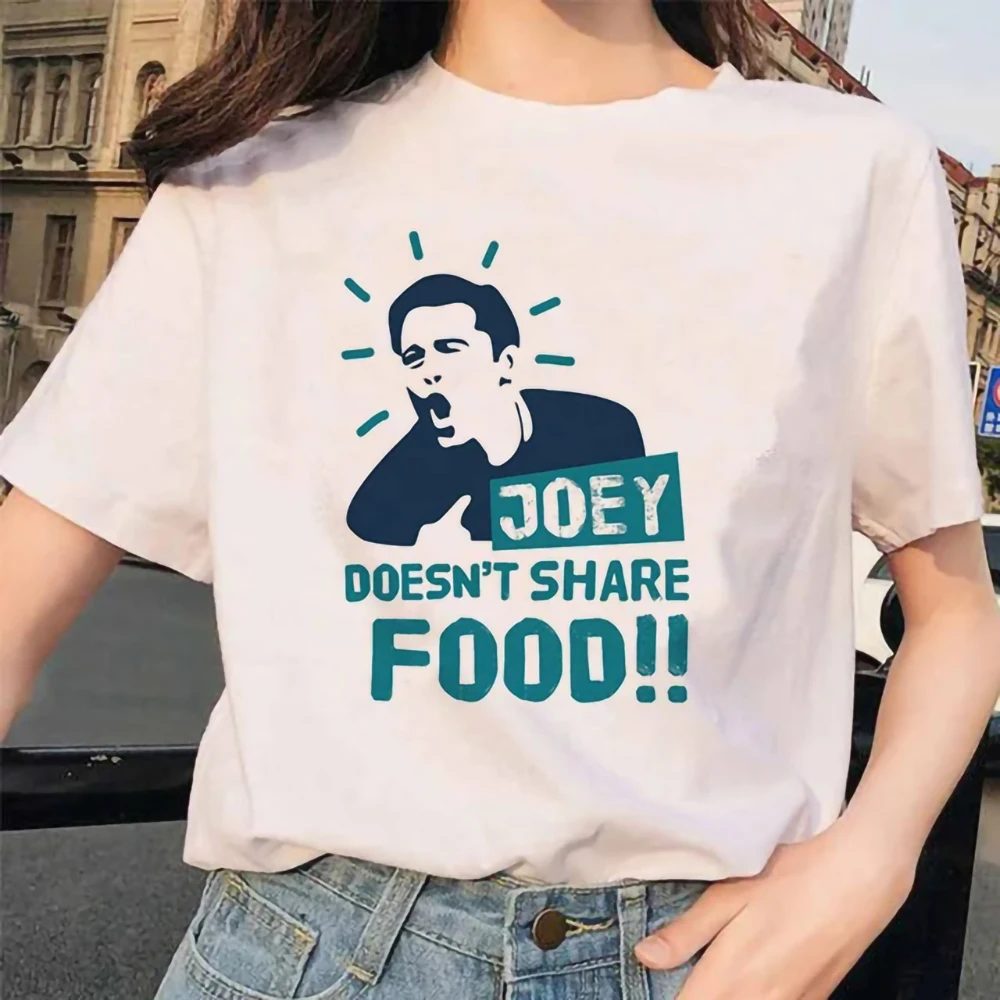 Friends Tv Show T Shirt Women Graphic Best Friends Harajuku T-shirt Unisex Fashion Manga Y2k Tshirt kawaii Vintage Tops Female