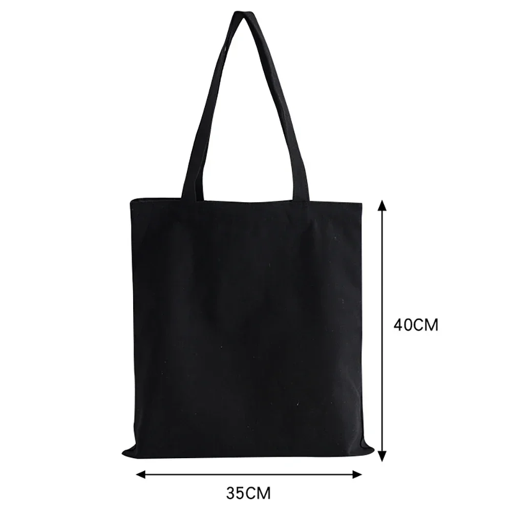 Peach and Goma Mochi Cat Love Print Shopping Bag Eco Shopper Cotton Jute Bag Reusable Bag Foldable Reusable Sac Tissu