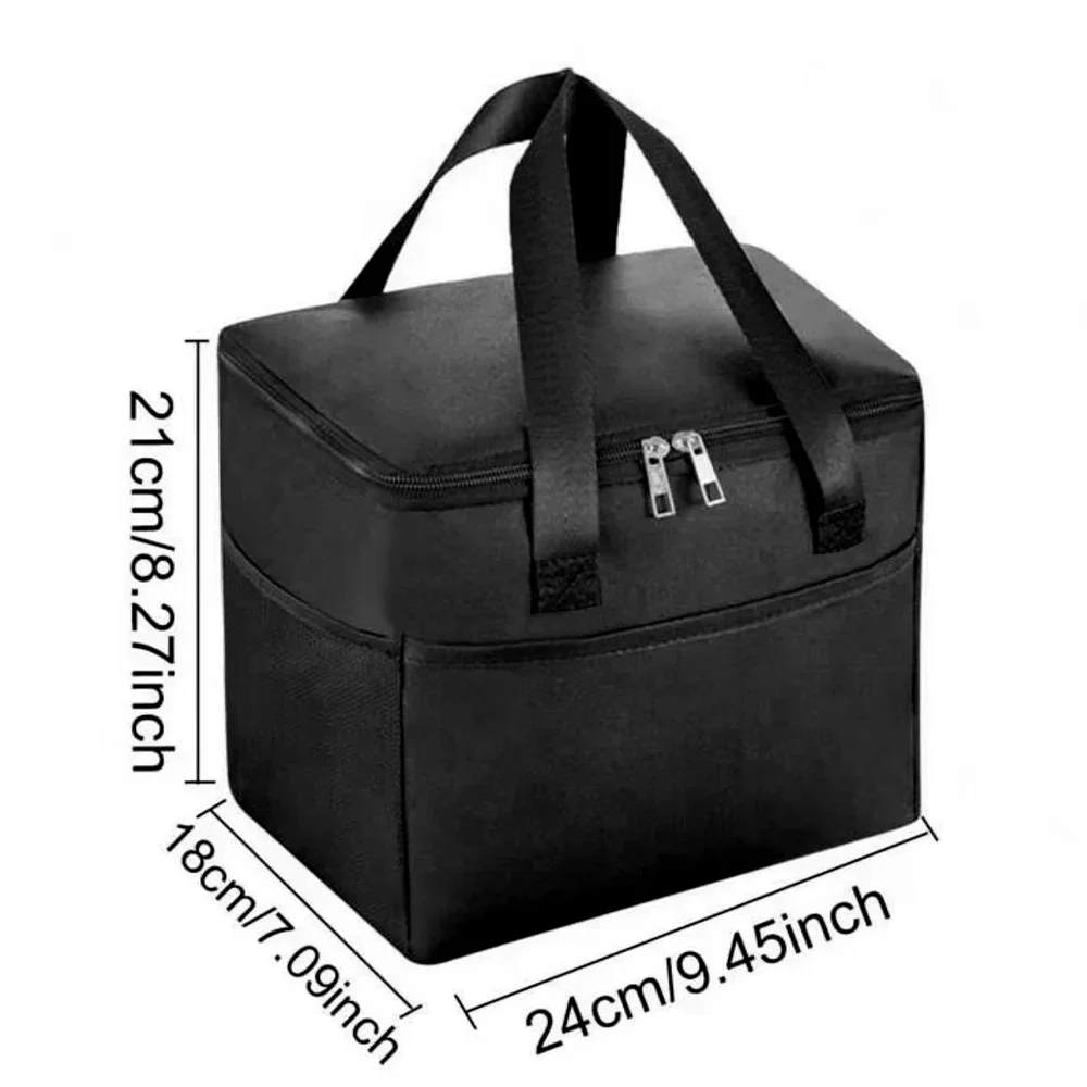 Cooler Bag Lunch Bags Waterproof Oxford Portable Zipper Thermal Bento Bags Printing Bear Series Insulated Camping Picnic Bag