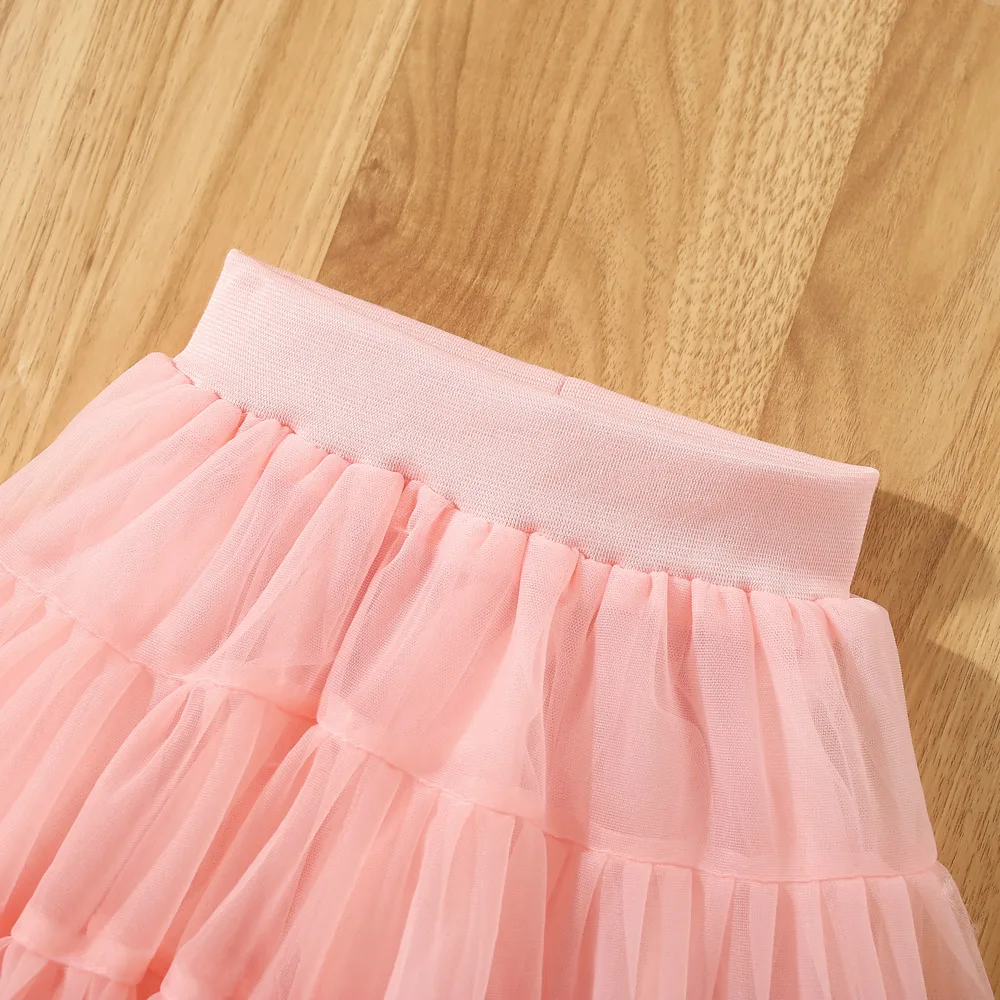 Summer Baby Girl Solid Color Cake Skirt Girl Fashion Versatile Short Skirt