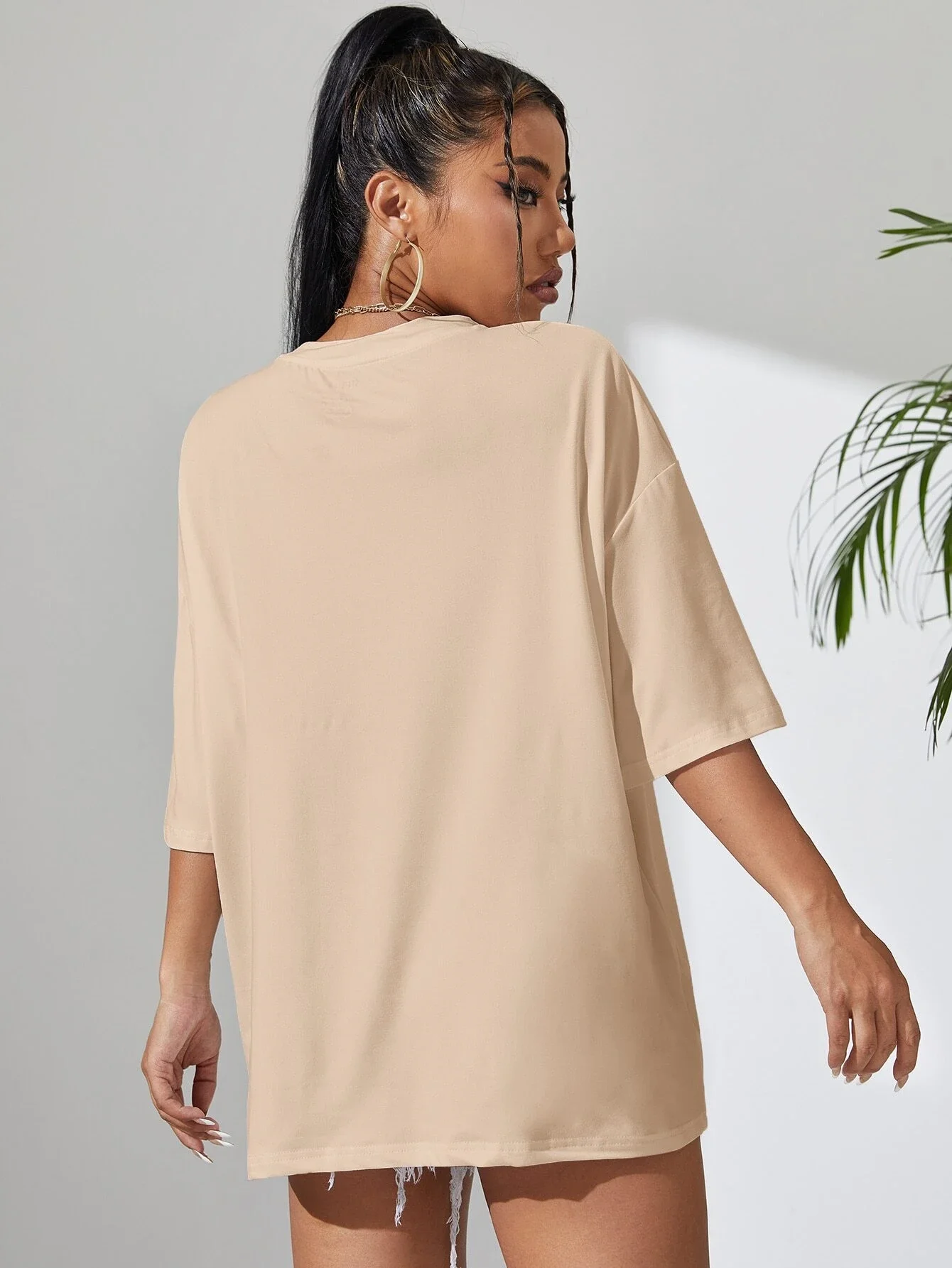 Cotton Solid Color Summer T Shirt Female Street Hip Hop T-shirts Cotton Casual Short Sleeve Comfortable Fashion Tee Tops