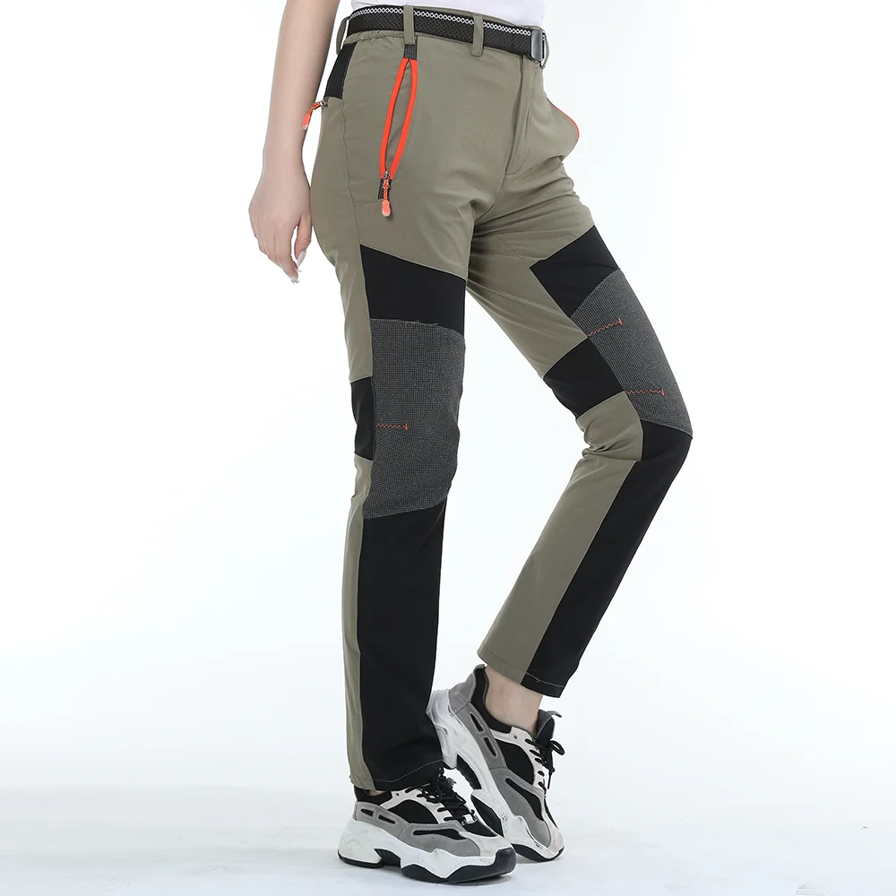 Women's Waterproof Hiking Pants, Quick Dry, Outdoor Camping, Climbing, Trekking, Mountain Trousers, Ripstop, Summer