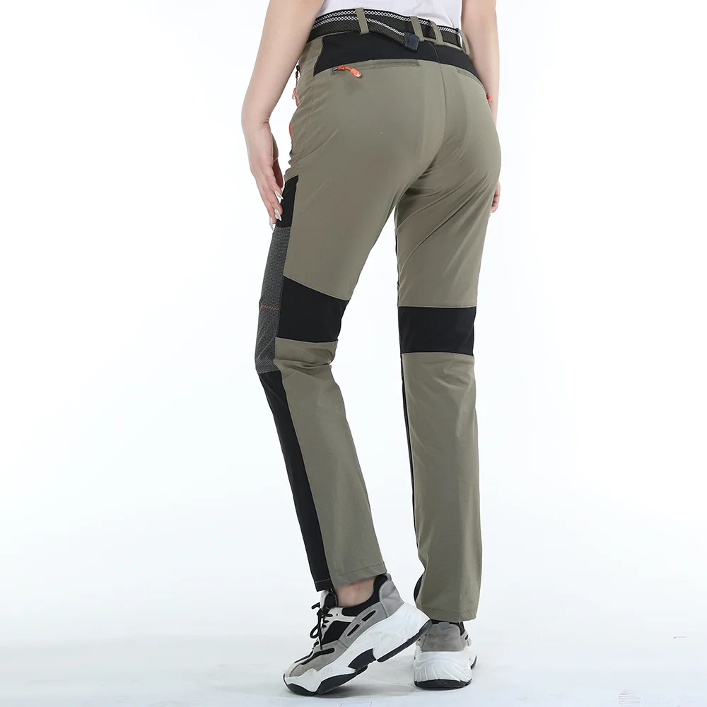 Women's Waterproof Hiking Pants, Quick Dry, Outdoor Camping, Climbing, Trekking, Mountain Trousers, Ripstop, Summer
