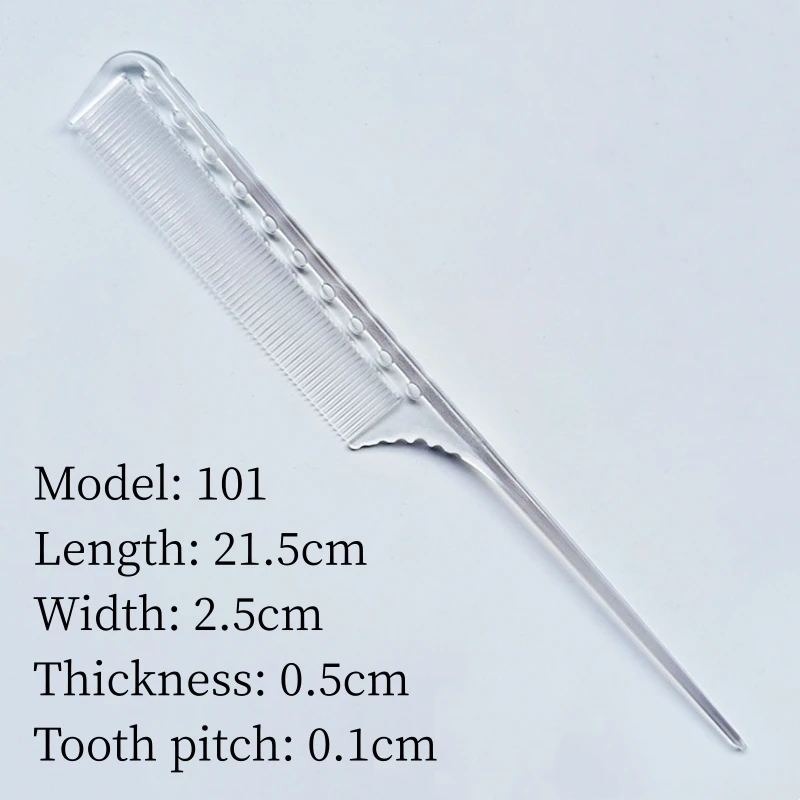Pointed Comb Hair Salon Hairdresser Comb Hairstylist Steel Needle Pointed Tail Combs Barber Shop Professional Styling Hairbrush