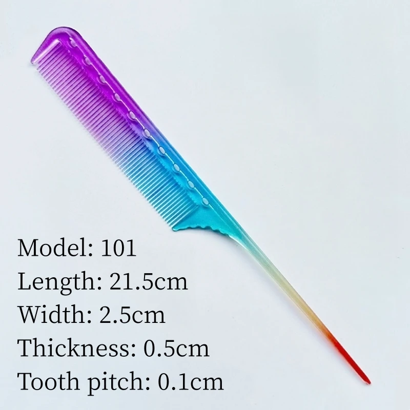 Pointed Comb Hair Salon Hairdresser Comb Hairstylist Steel Needle Pointed Tail Combs Barber Shop Professional Styling Hairbrush