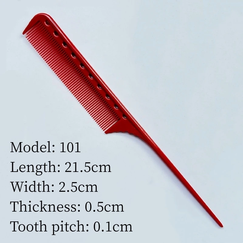 Pointed Comb Hair Salon Hairdresser Comb Hairstylist Steel Needle Pointed Tail Combs Barber Shop Professional Styling Hairbrush