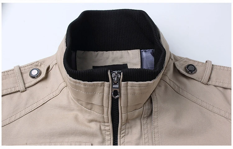 Bomber Jacket Men Fashion Casual Windbreaker Jacket Coat Men 2026 Spring Autumn New Hot Outwear Solid Stand Slim Jacket Mens