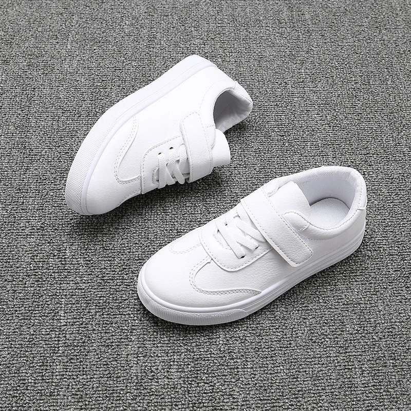 Spring and autumn boys leisure running shoes non-slip soft sole sports shoes children's small white shoes tennis shoes hot sale