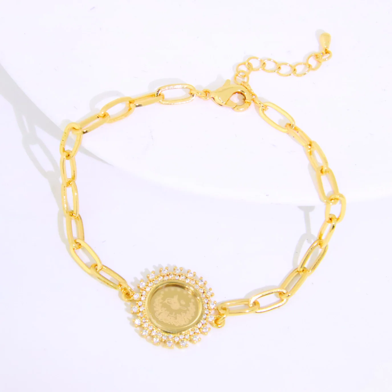 Arabic Design Gold Color Coins Bracelet 21k Gold Plated Turkish Charm Bangles Dubai Women Luxury Wedding Party Kurdish Jewelry