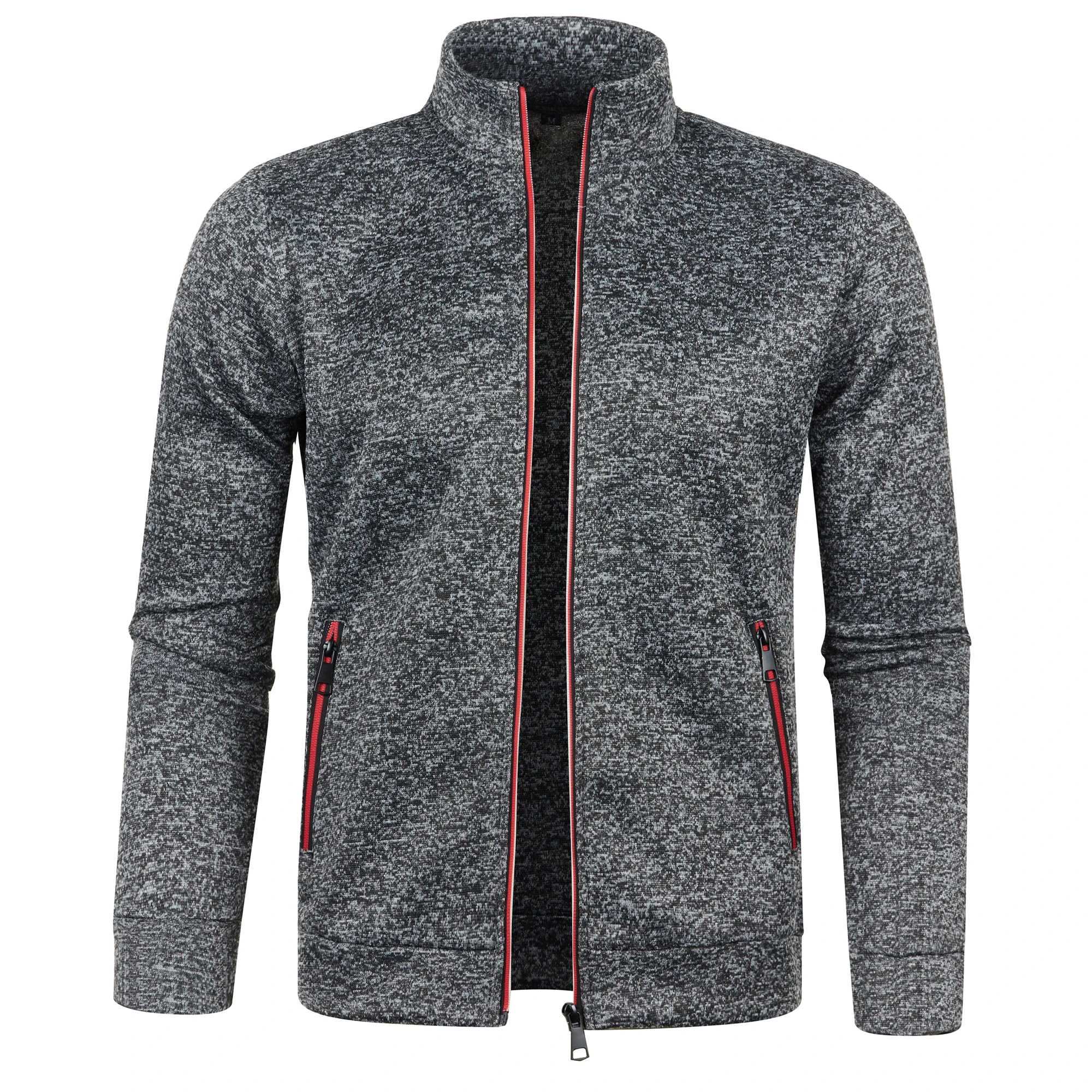 Autumn/winter Men's top Jacket Men's long zip sleeve jacket